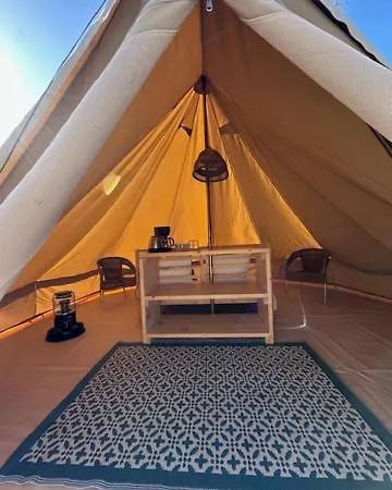キャンプ場 Bell Tent